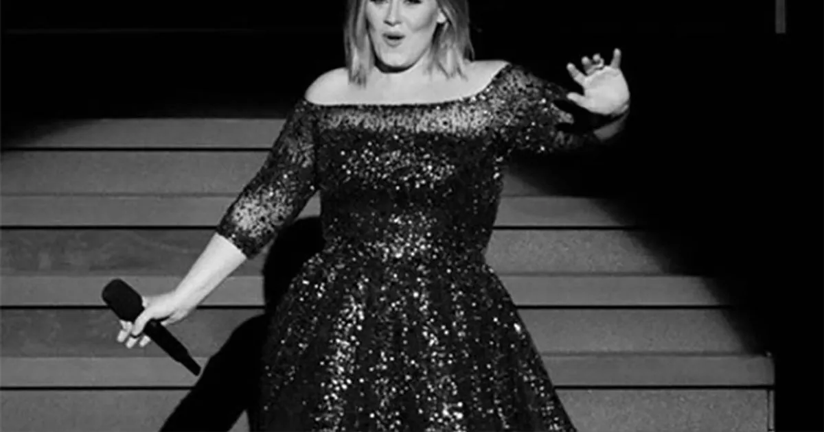 Adele rivelazione  durante il concerto 8220Mi sono sposata8221