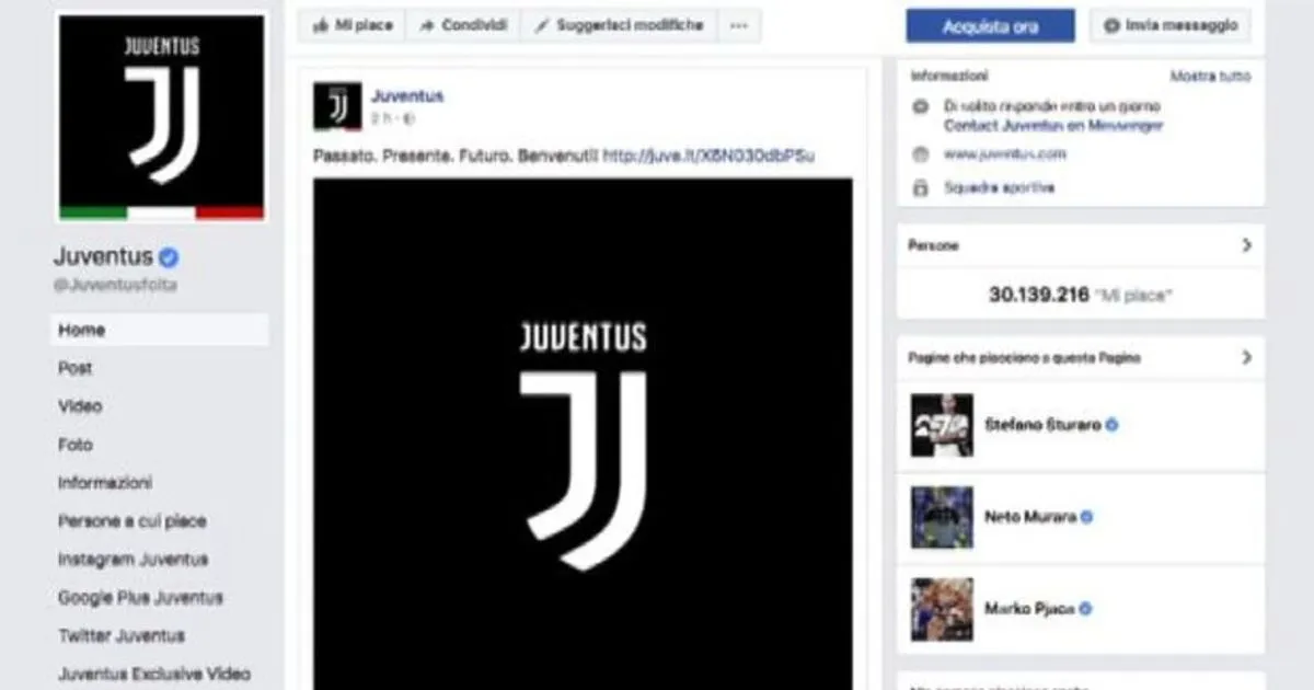 Juve Arriva l8217Allianz Stadium e la doppia J nel logo
