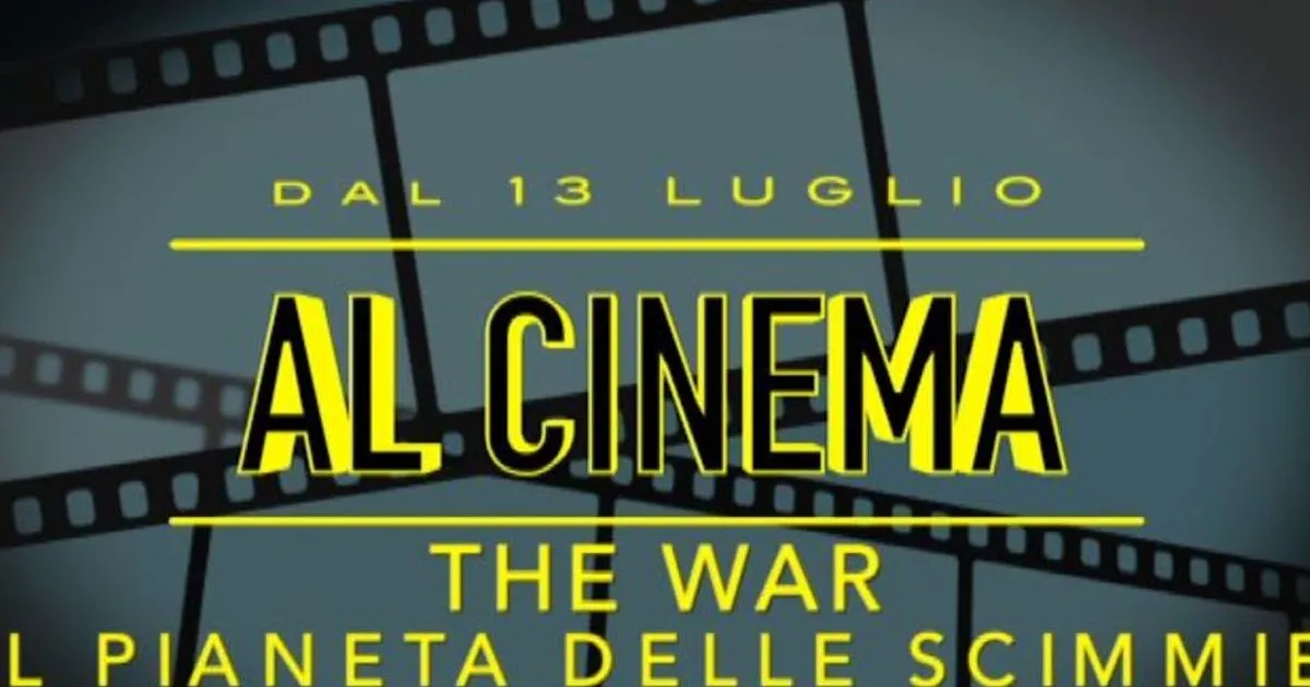 Dal 13 luglio al cinema 8220The War il Pianeta delle scimmie8221