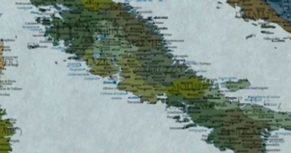 La mappa della paura ecco come potrebbe essere l8217Italia nel 2100