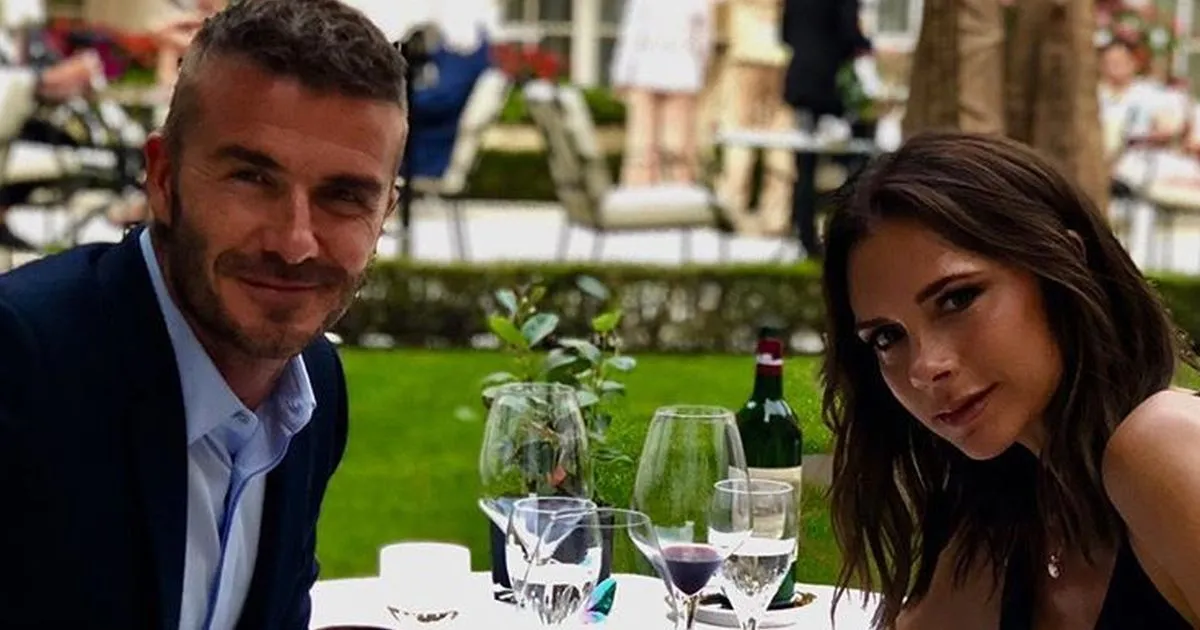 I Beckham brindano ai 19 anni di matrimonio
