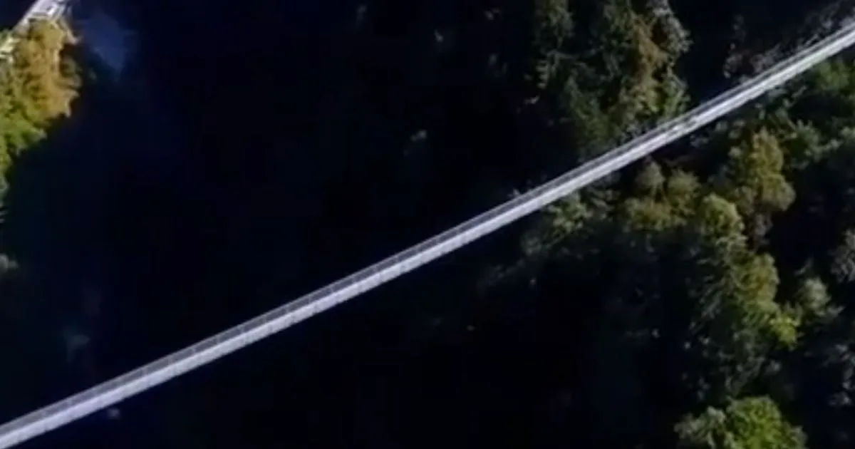 Il ponte tibetano pi alto d8217Europa Si trova in Italia