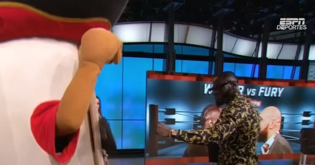 8220Facci vedere il destro8221 ma il pugile rompe la mascella alla mascotte televisiva