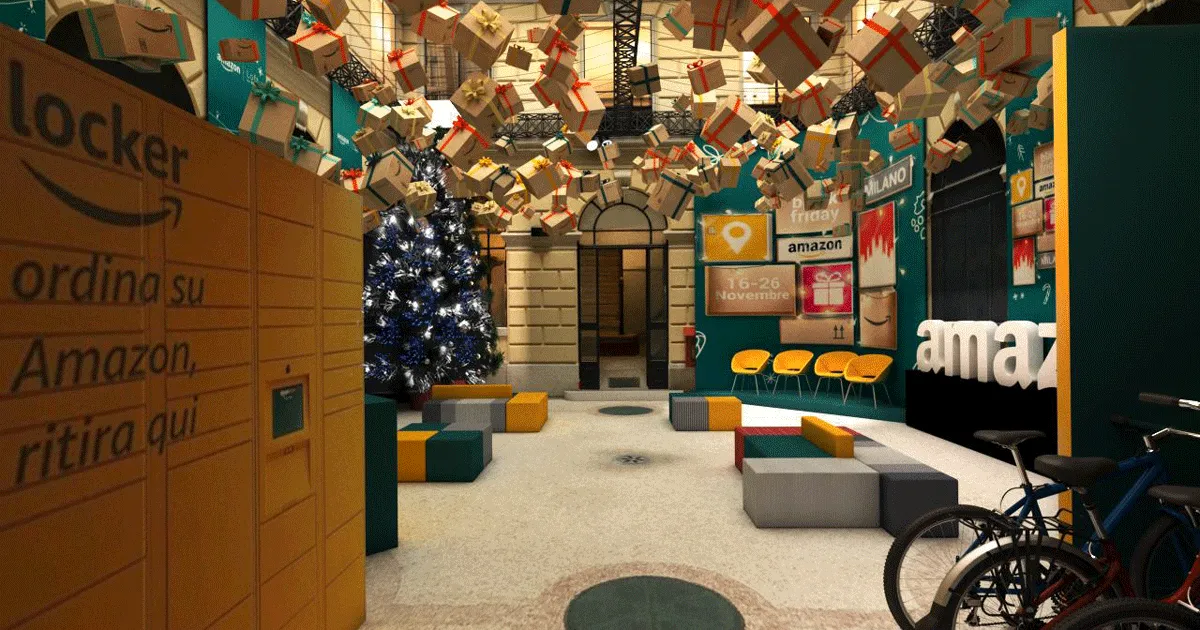 Black Friday 2018 apre il Pop Up Store di Amazon e funziona come una casa
