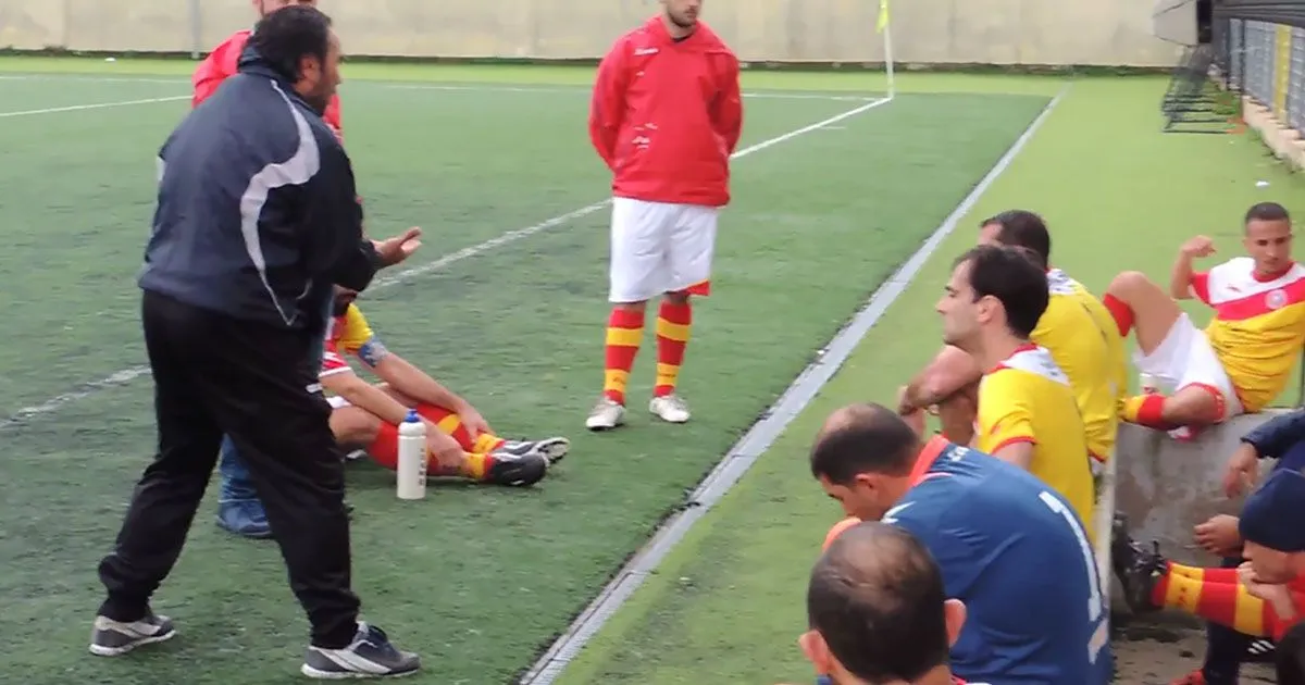 Il discorso motivazionale del mister di Villa Briano diventa virale