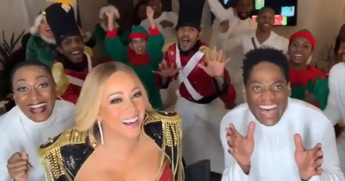 Provano 8216All I Want For Christmas8217 nel camerino con Mariah Carey un trionfo