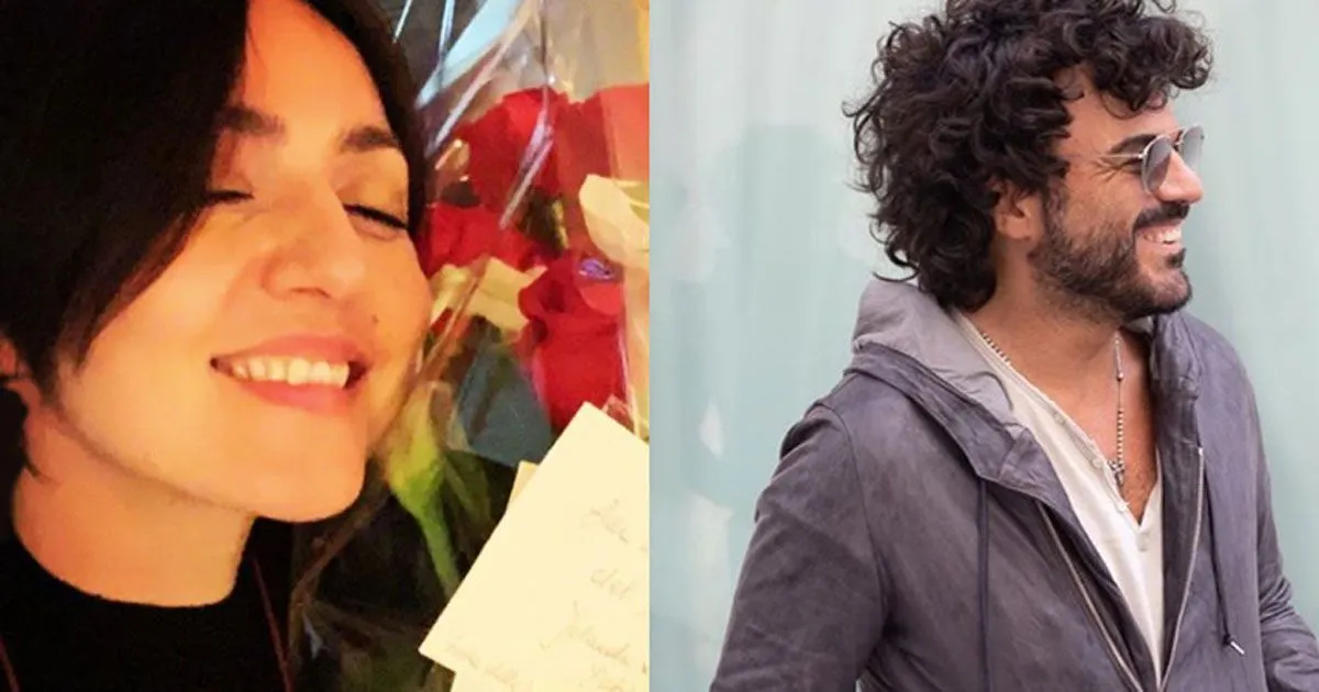 Ambra ha ricevuto un mazzo di rose rosse dal suo ex Francesco Renga