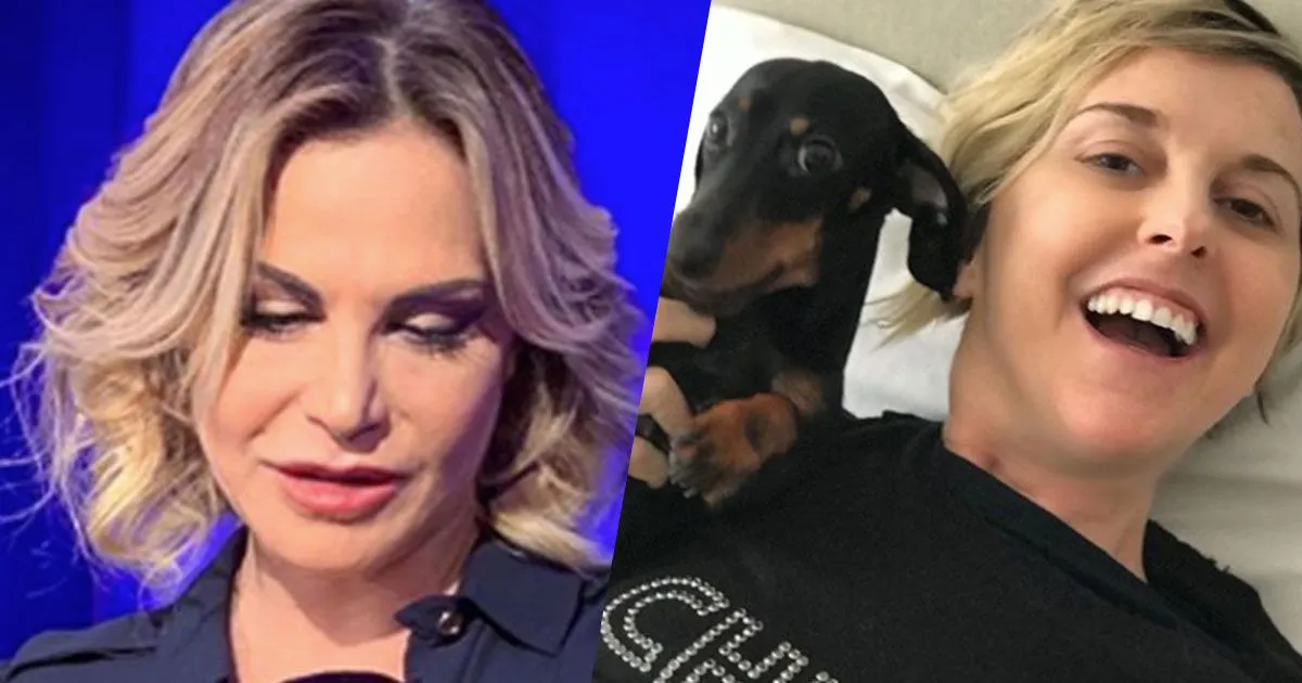 Simona Ventura ed il cagnolino di Nadia Toffa il commovente post su Instagram