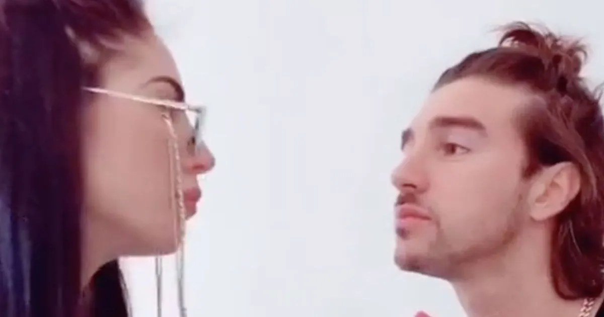 Giulia De Lellis e Andrea Damante il primo sketch insieme su Tik Tok