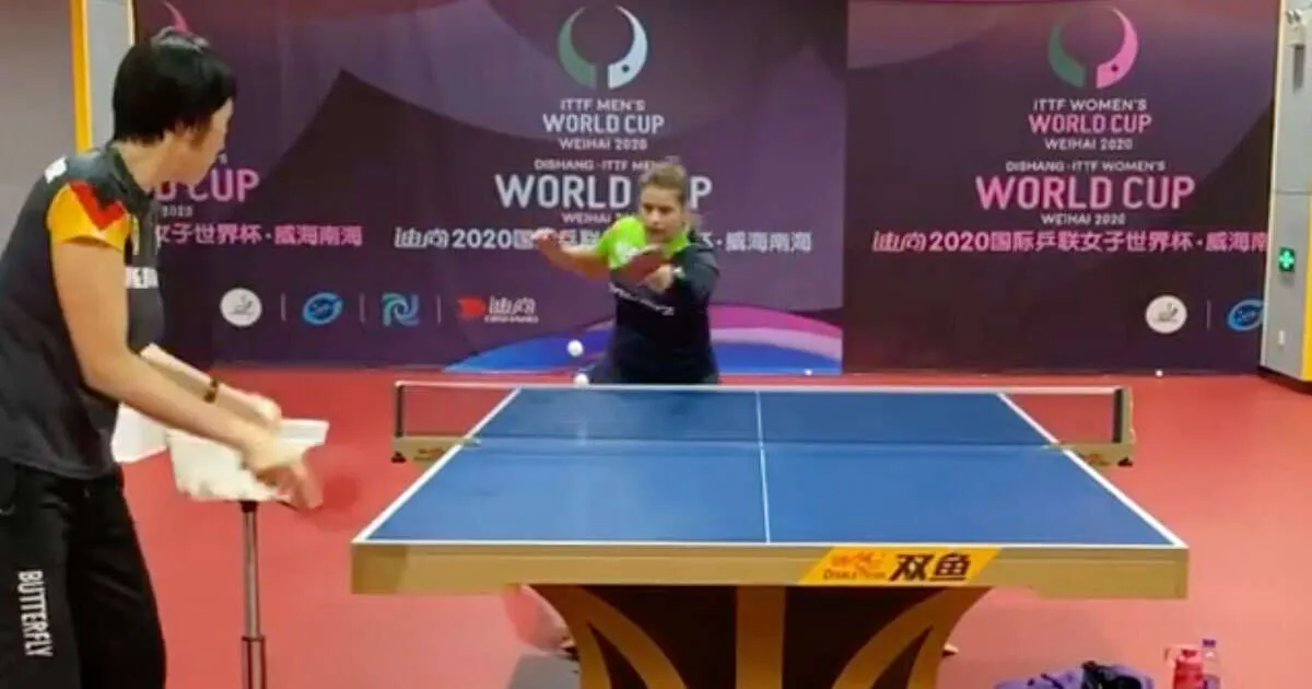 Ping pong Petrissa Solja sembra un robot i video su Instagram