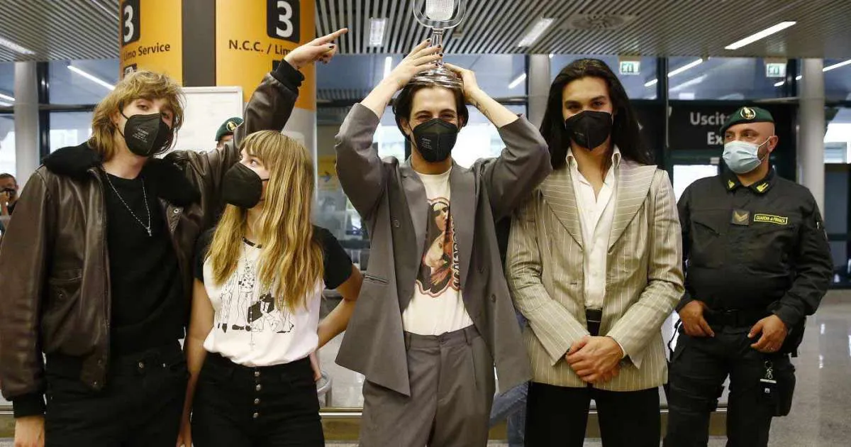 I Maneskin al secondo posto della Top Global 50 di Spotify
