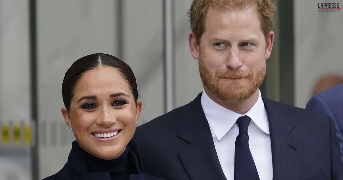 Harry  Meghan e la figlia Lilibet ecco la prima foto di famiglia