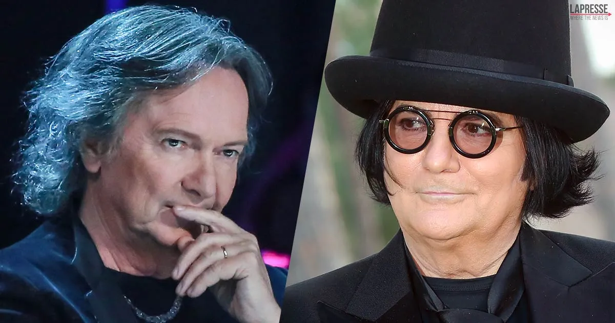 Renato Zero il messaggio per Red Canzian dopo il ricovero Amico tieni duro