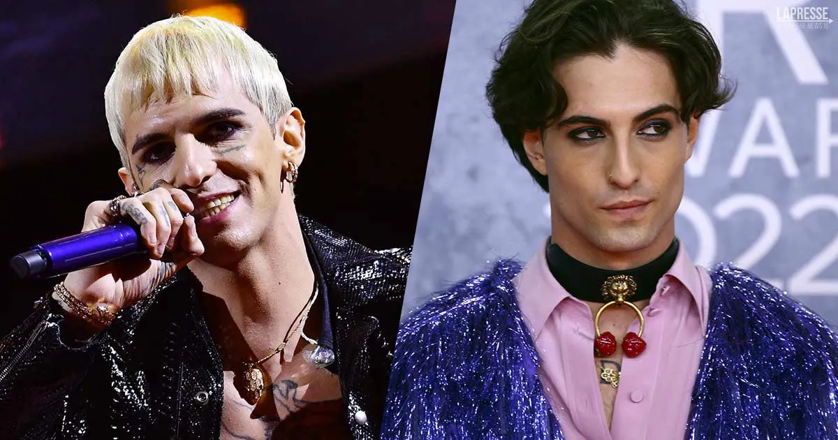 I fan di Achille Lauro contro quelli dei Mneskin ecco i commenti