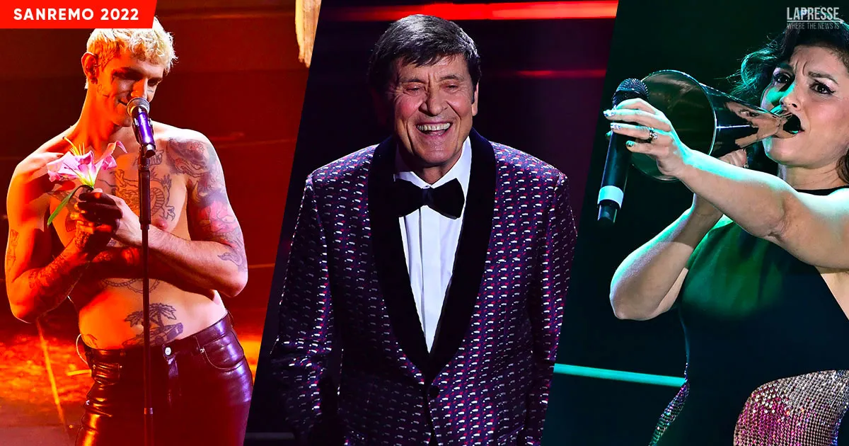Dai battesimi ai megafoni tutte le esibizioni della prima serata di Sanremo