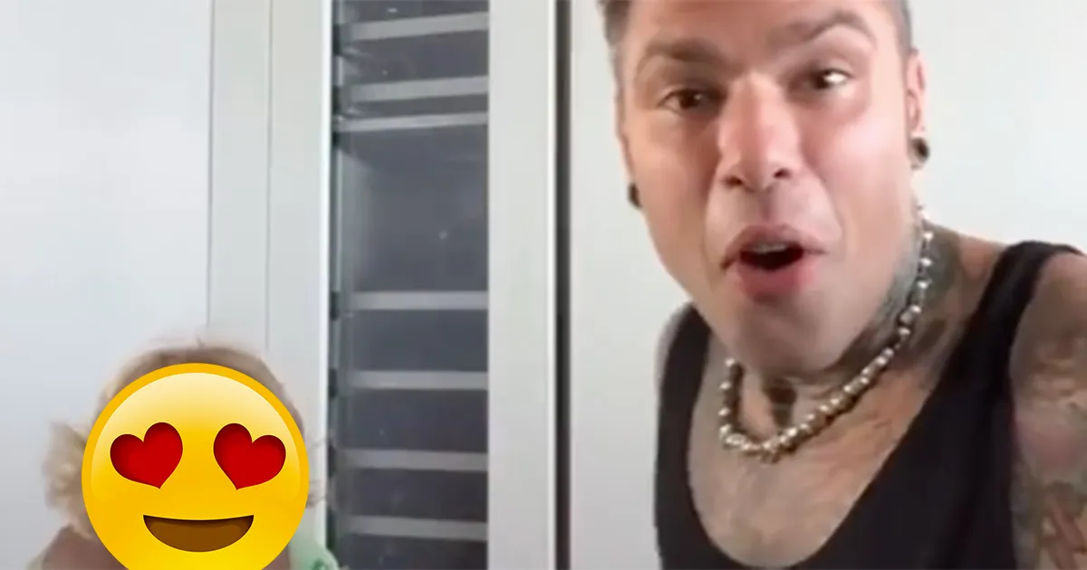 La piccola Vittoria dice pap per la prima volta ecco la reazione di Fedez