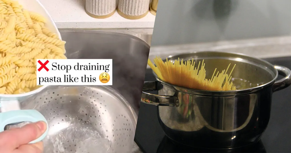 C un modo corretto per scolare la pasta Il video divisivo diventato virale