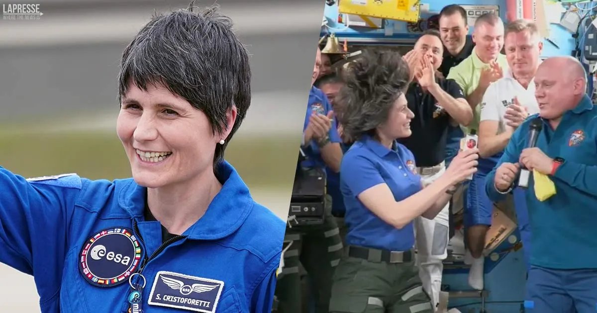 Samantha Cristoforetti  la nuova comandante dellISS Grazie allItalia se sono qui