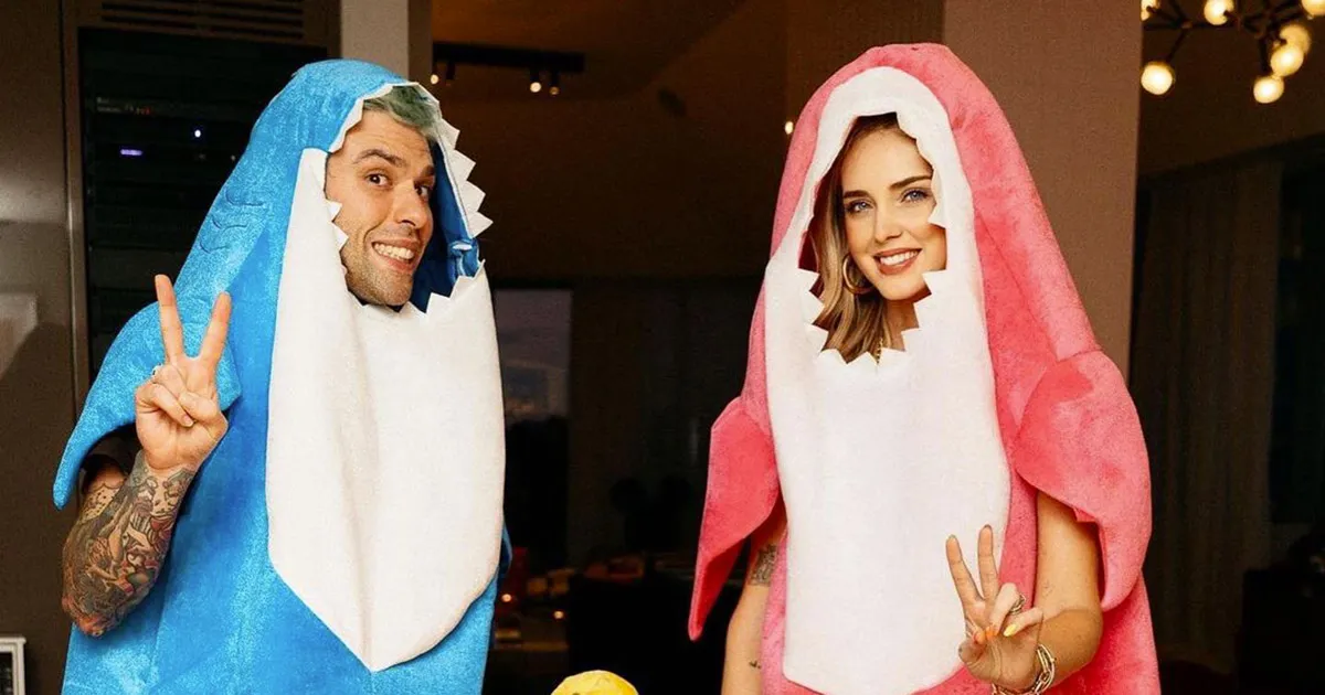 Tutti gli Halloween dei Ferragnez i costumi di Leone e Vittoria sono dolcissimi