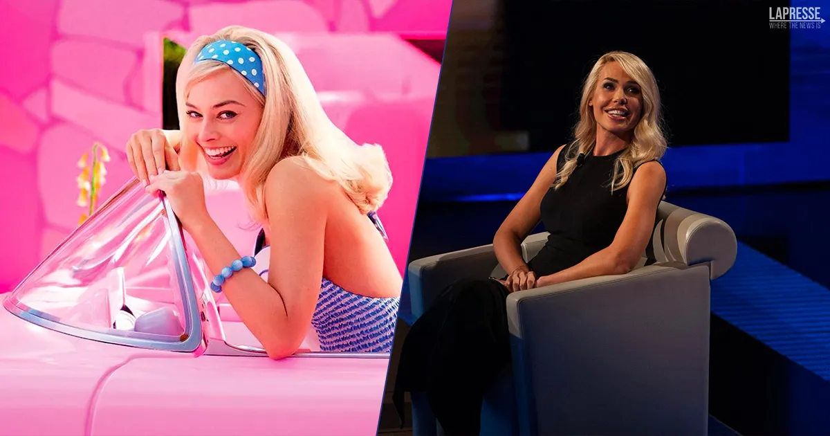 Ilary Blasi si trasforma in Barbie per andare al cinema insieme alla figlia ecco il risultato