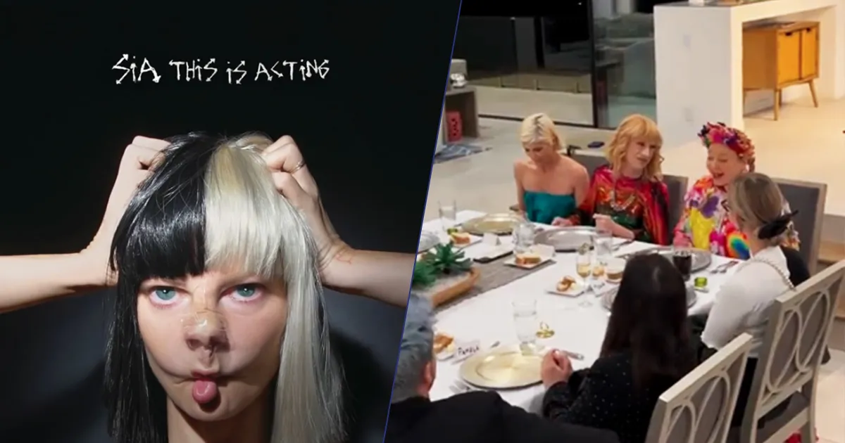 La straordinaria voce di Sia a cena con amici sorprende cantando a cappella Unstoppable