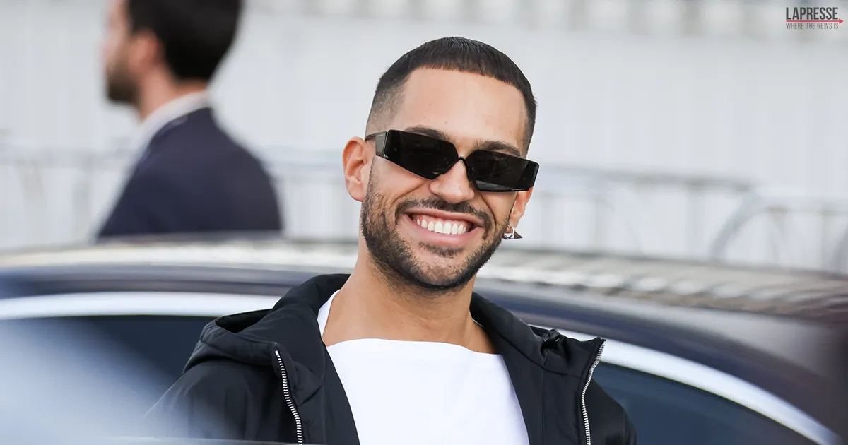 Mahmood e il cambio look per luscita di Cocktail damore la foto