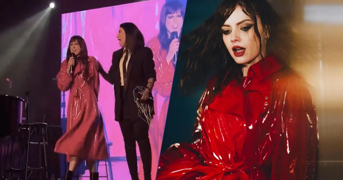 Laura Pausini canta Mon Amour con Brenda Lodigiani ecco la reazione di Annalisa