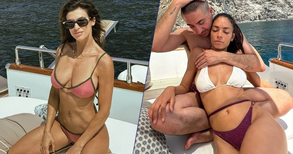 Elisabetta Canalis in barca con Elodie il video scatena le polemiche ecco i commenti