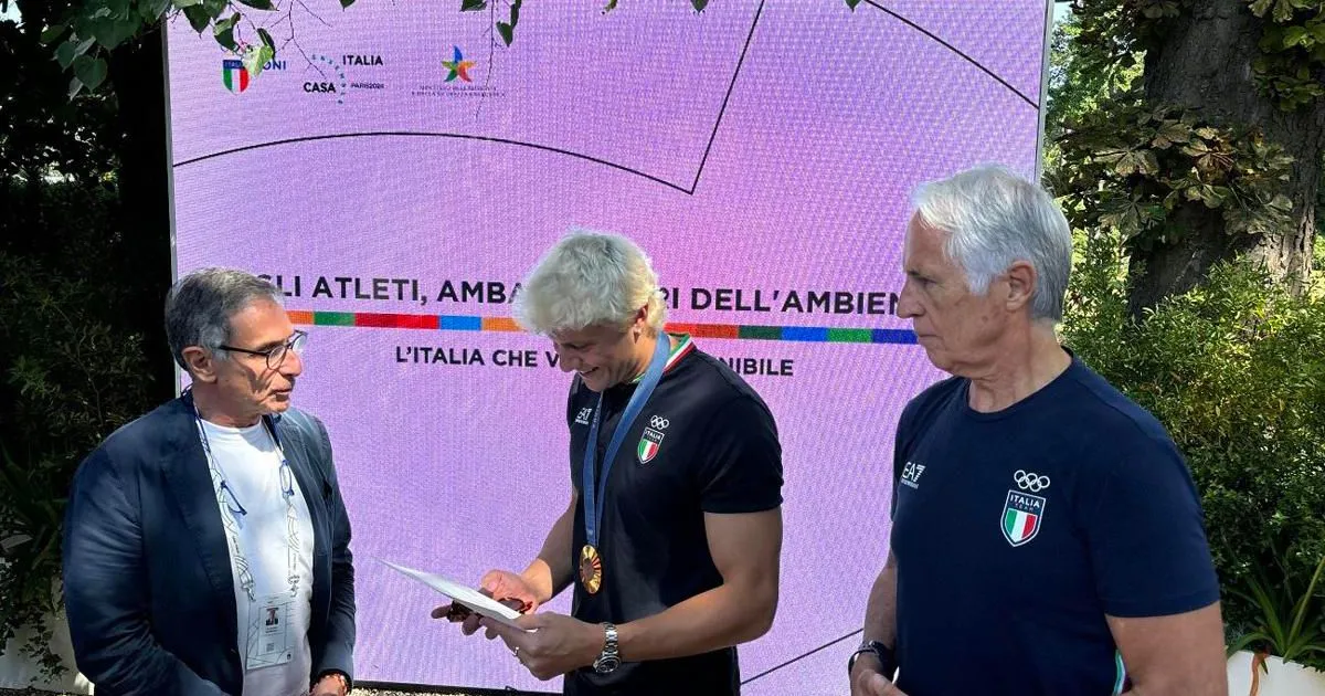 Parigi 2024 Martinenghi  8216Ambasciatore dellAmbiente8217
