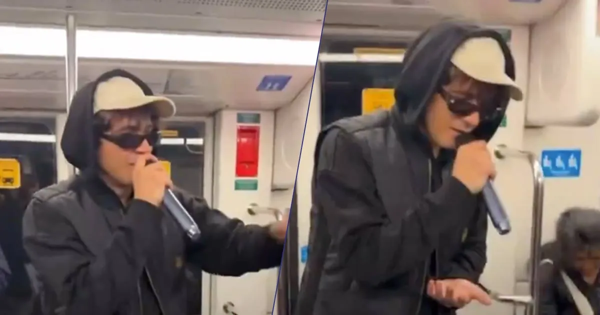 Tananai canta Tango in napoletano il live a sorpresa nella metropolitana di Milano