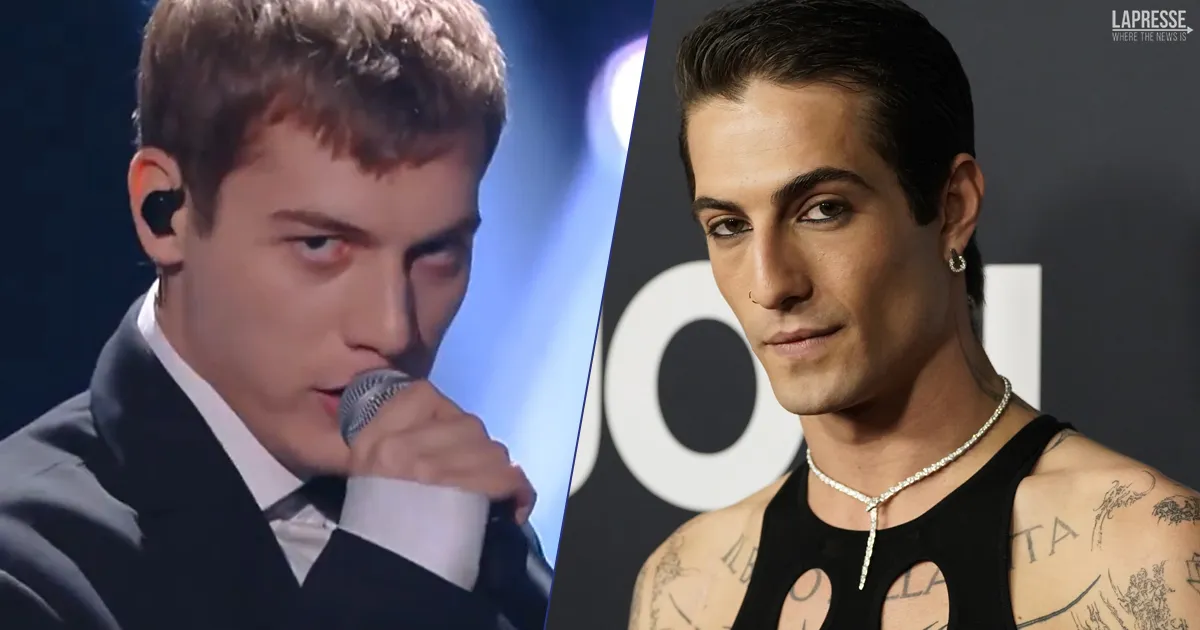 Damiano dei Punkcake conquista X Factor un omaggio rock e senza vestiti a Damiano e i Mneskin