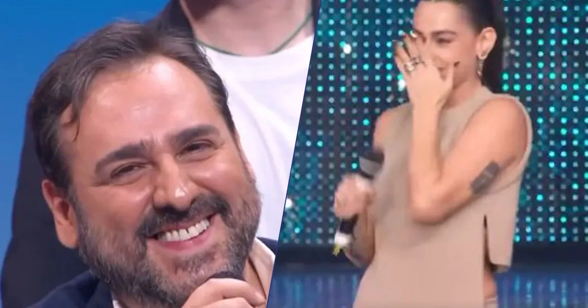 Sanremo 2025 Davide Maggio provoca Gaia e lei scoppia a piangere cos successo