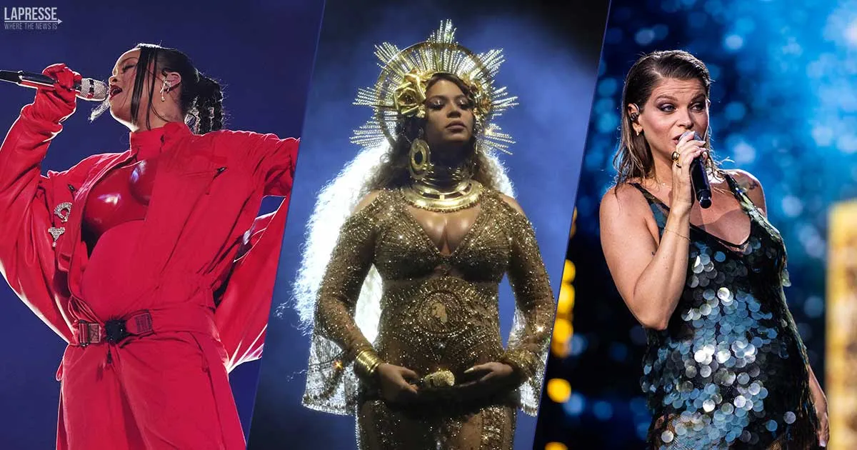 Da Rihanna a Beyonc tutte le popstar che hanno fatto concerti durante la gravidanza