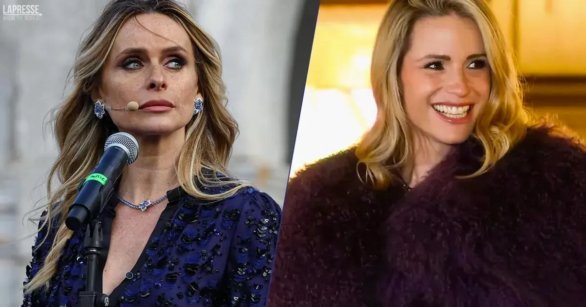 Michelle Hunziker parla per la prima volta della litigata con Serena Autieri