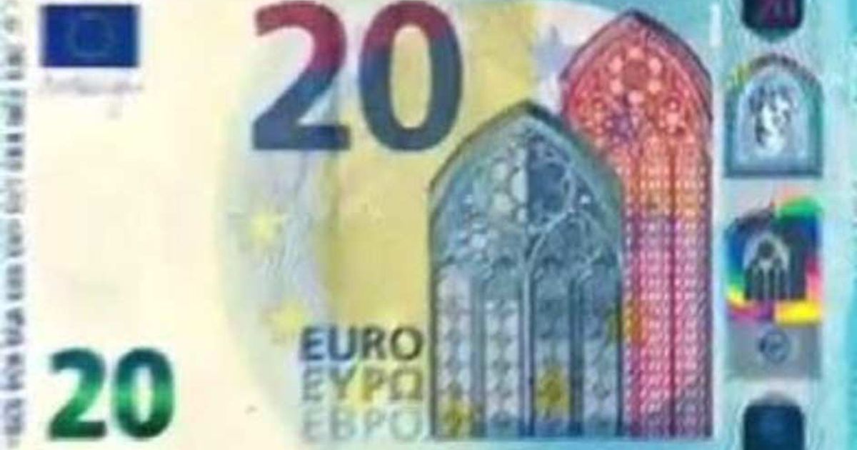 Bce svela la nuova banconota da 20 euro, arriva il 25 novembre