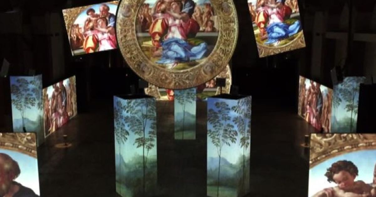 Le opere degli Uffizi rinascono multimediali e in musica
