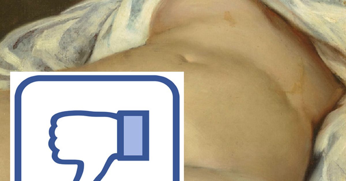 Facebook censura “L’orgine del mondo” di Courbert: ma la Francia non ci sta