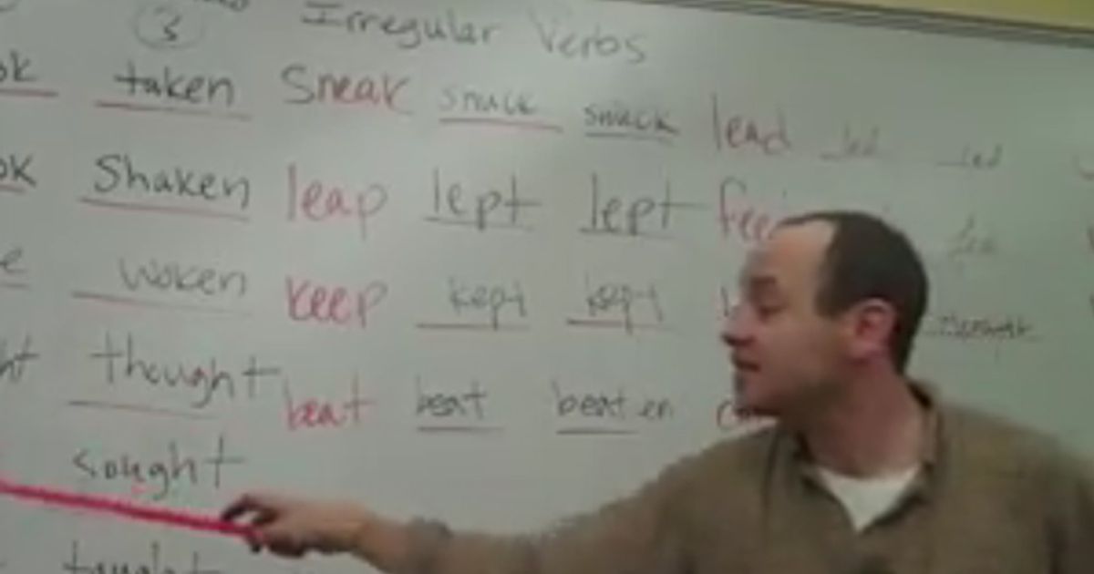 Il prof insegna inglese usando il rap. Ecco il video…