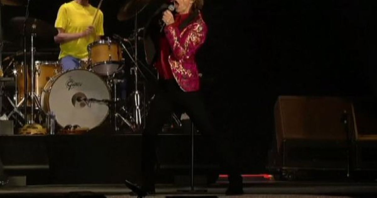 Estratto del concerto dei Rolling Stones a Rio de Janeiro