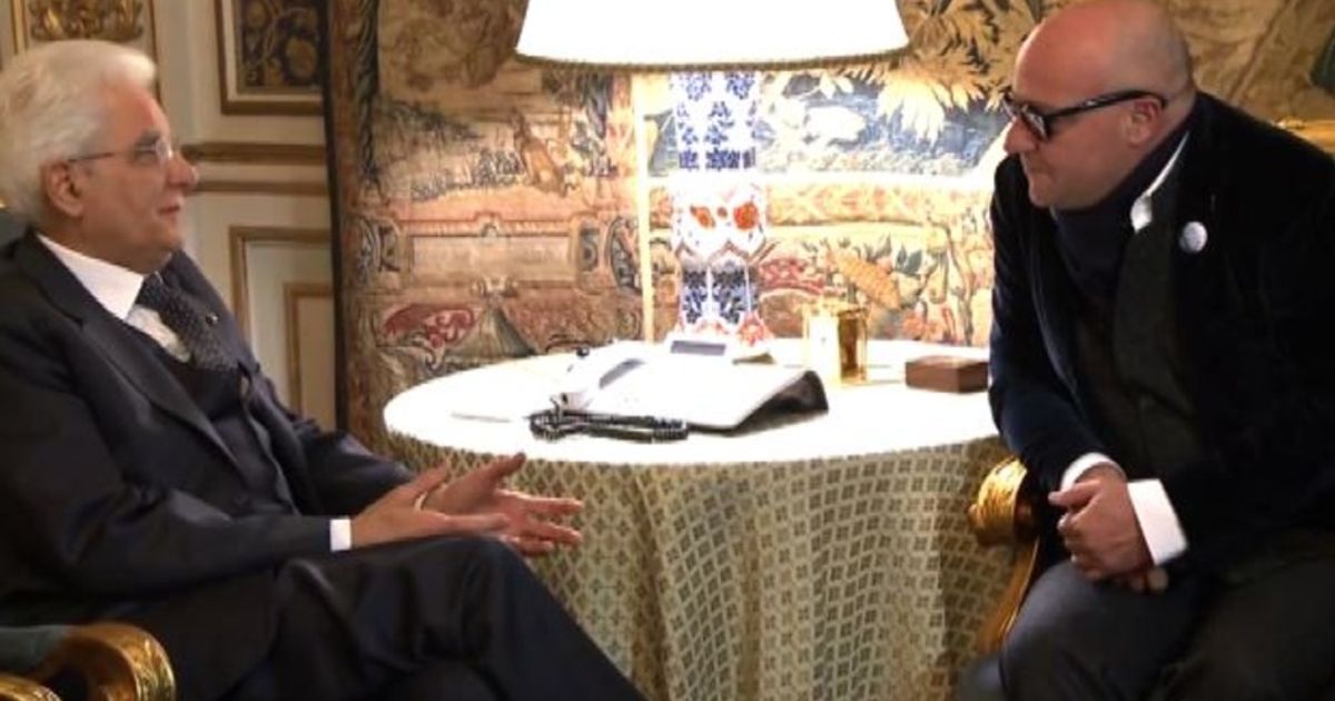Mattarella riceve Gianfranco Rosi, regista di “Fuocoammare”