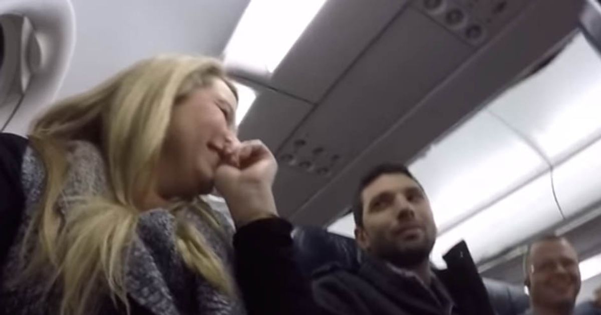 8220Sarai pap8221 lo scopre sul volo American Airlines 607