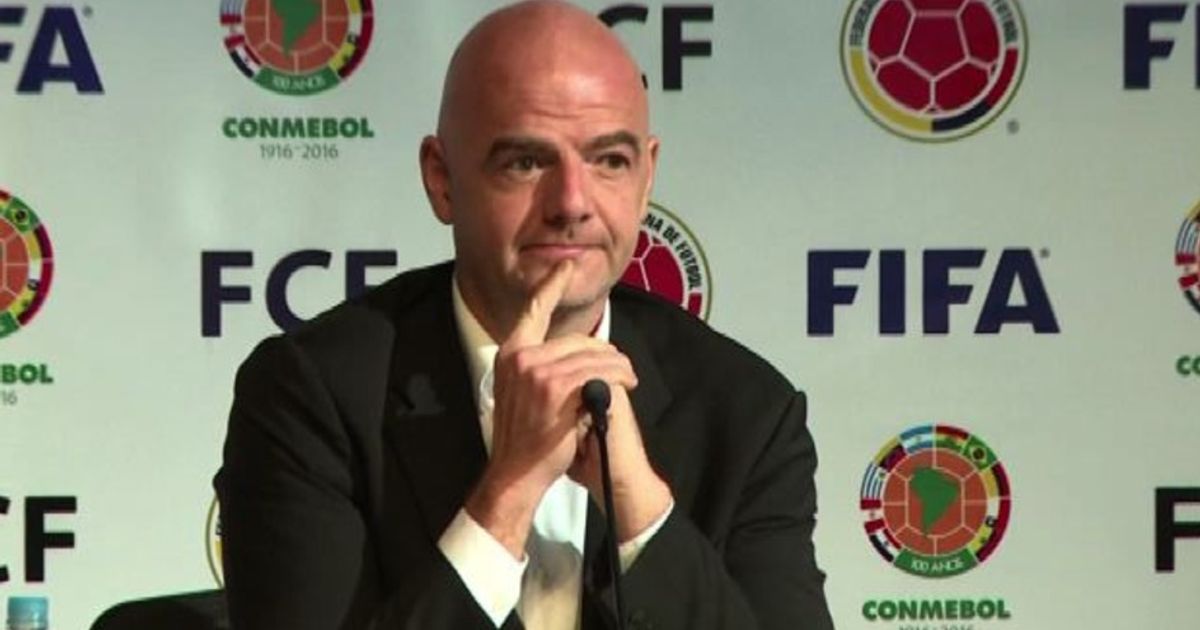 Infantino: la Fifa non si occupa di salvare il mondo