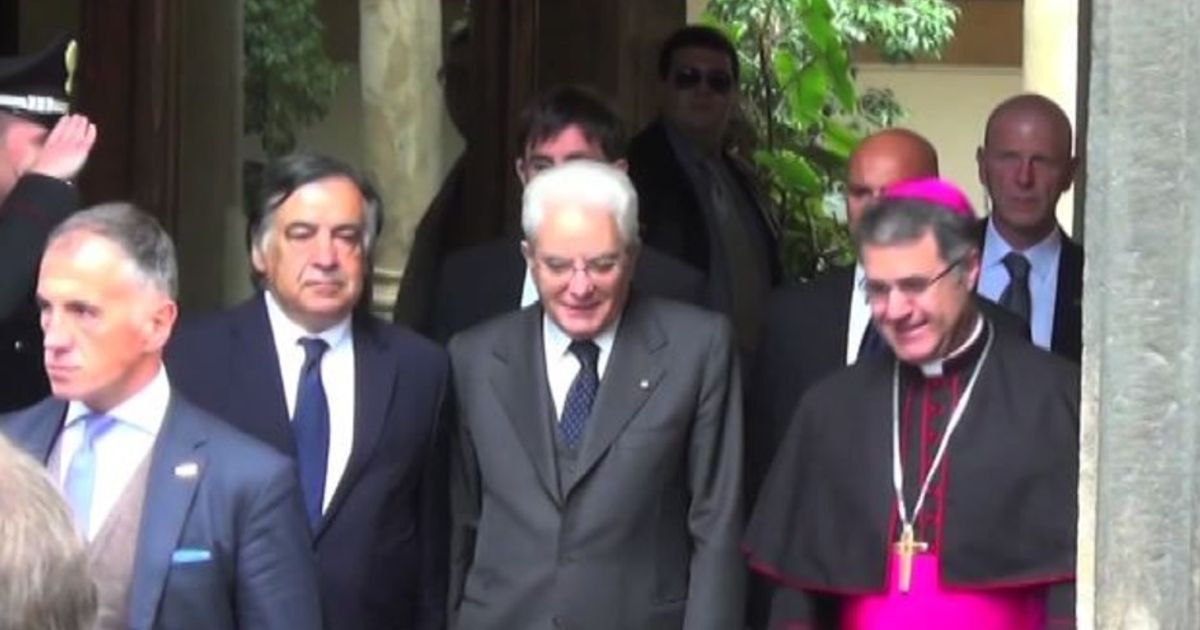 Mattarella a Palermo ricorda il cardinale Pappalardo