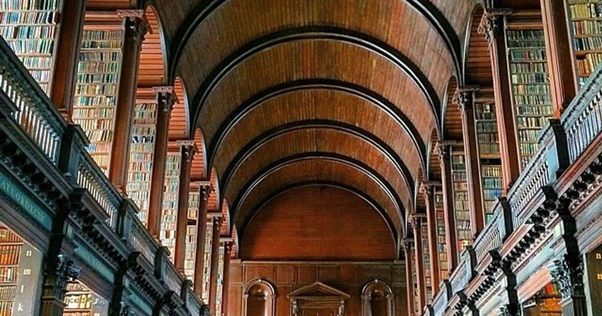 La monumentale biblioteca di Dublino. Video