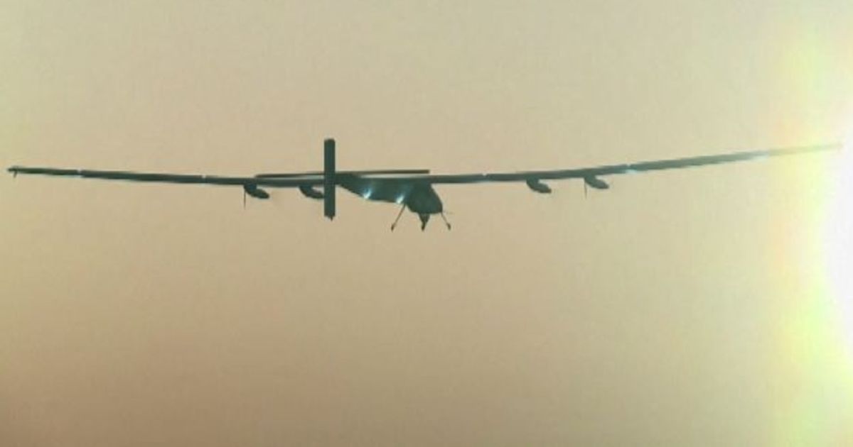 L’aereo a energia solare Solar Impulse 2 è arrivato a Phoenix