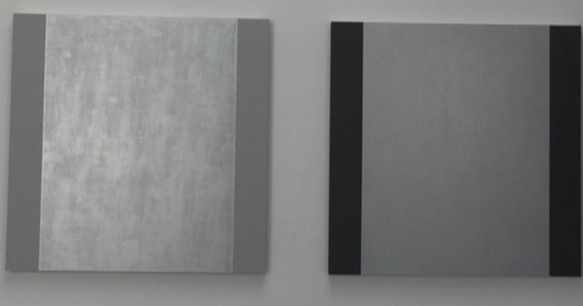 I dipinti argentei di Jon Groom: uno spazio più grande del colore