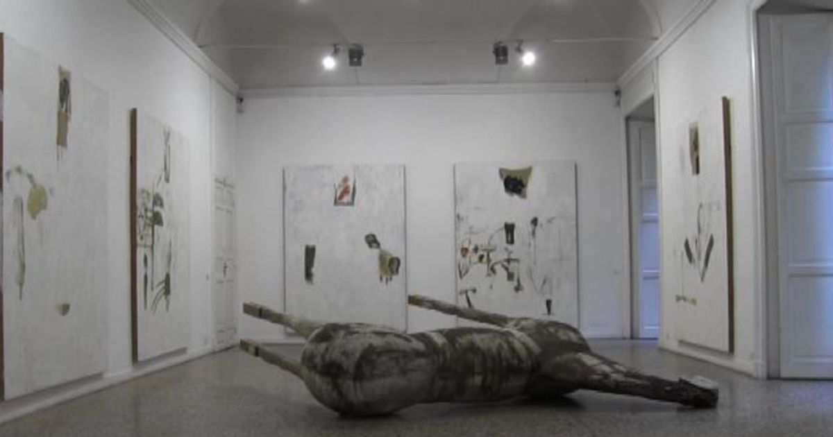 Mimmo Paladino da Christian Stein: la sensazione e la pittura