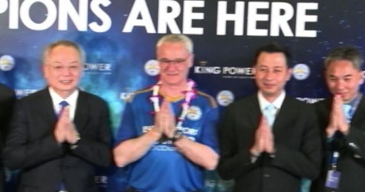 A Bangkok è Leicester-mania, grandi onori per Ranieri
