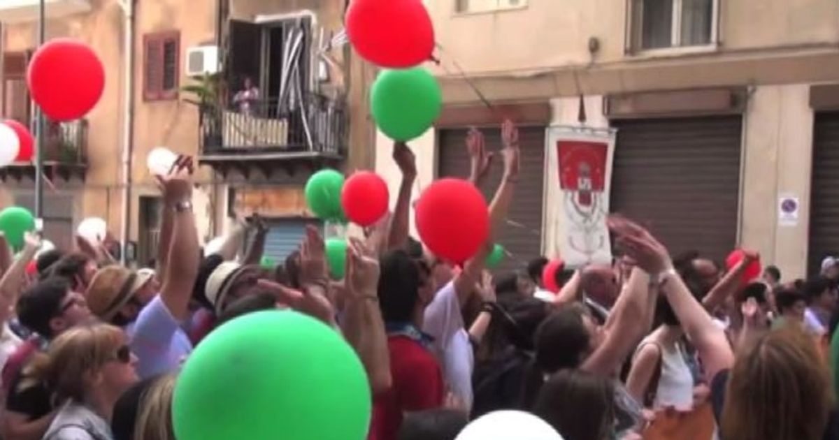 Migliaia di giovani in corteo a Palermo per l’anniversario Capaci