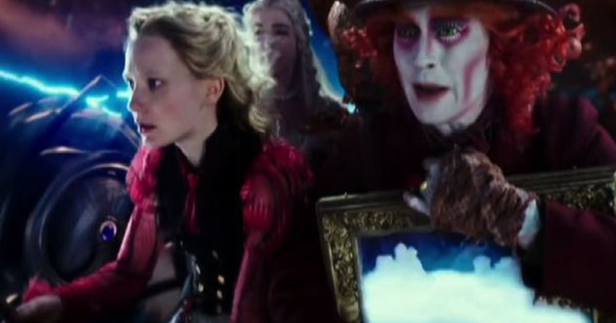 Depp e Hathaway alla premiere di “Alice attraverso lo specchio”